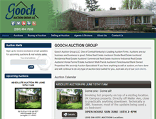 Tablet Screenshot of goochsells.com